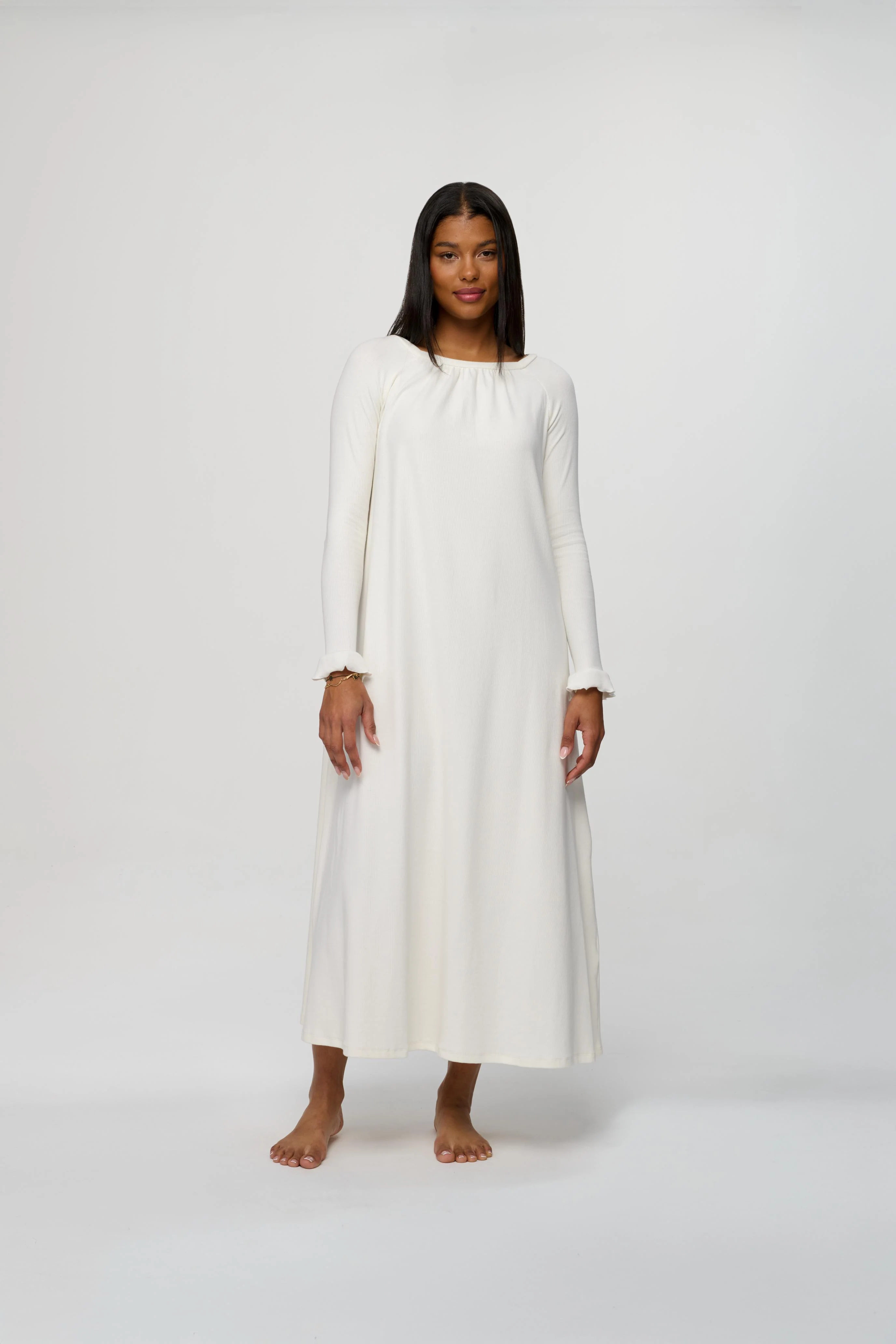 Ana Ribbed Dress