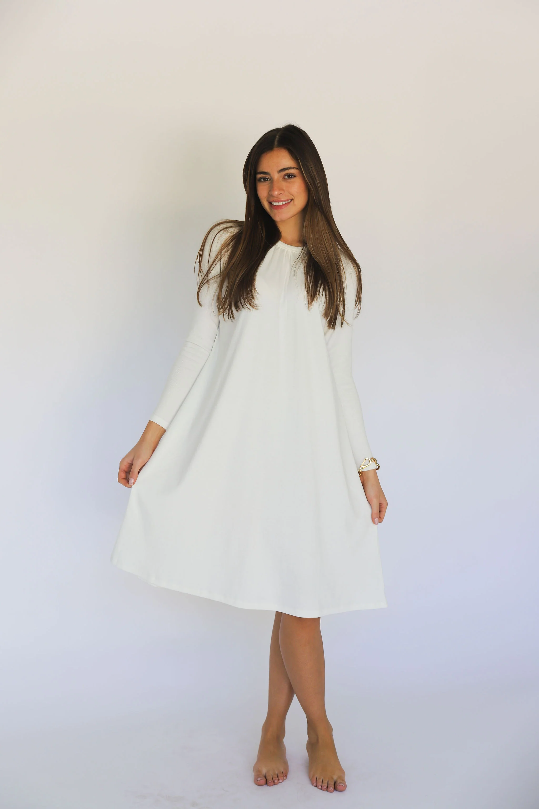 Ana Ribbed Dress (Short) - Image 2