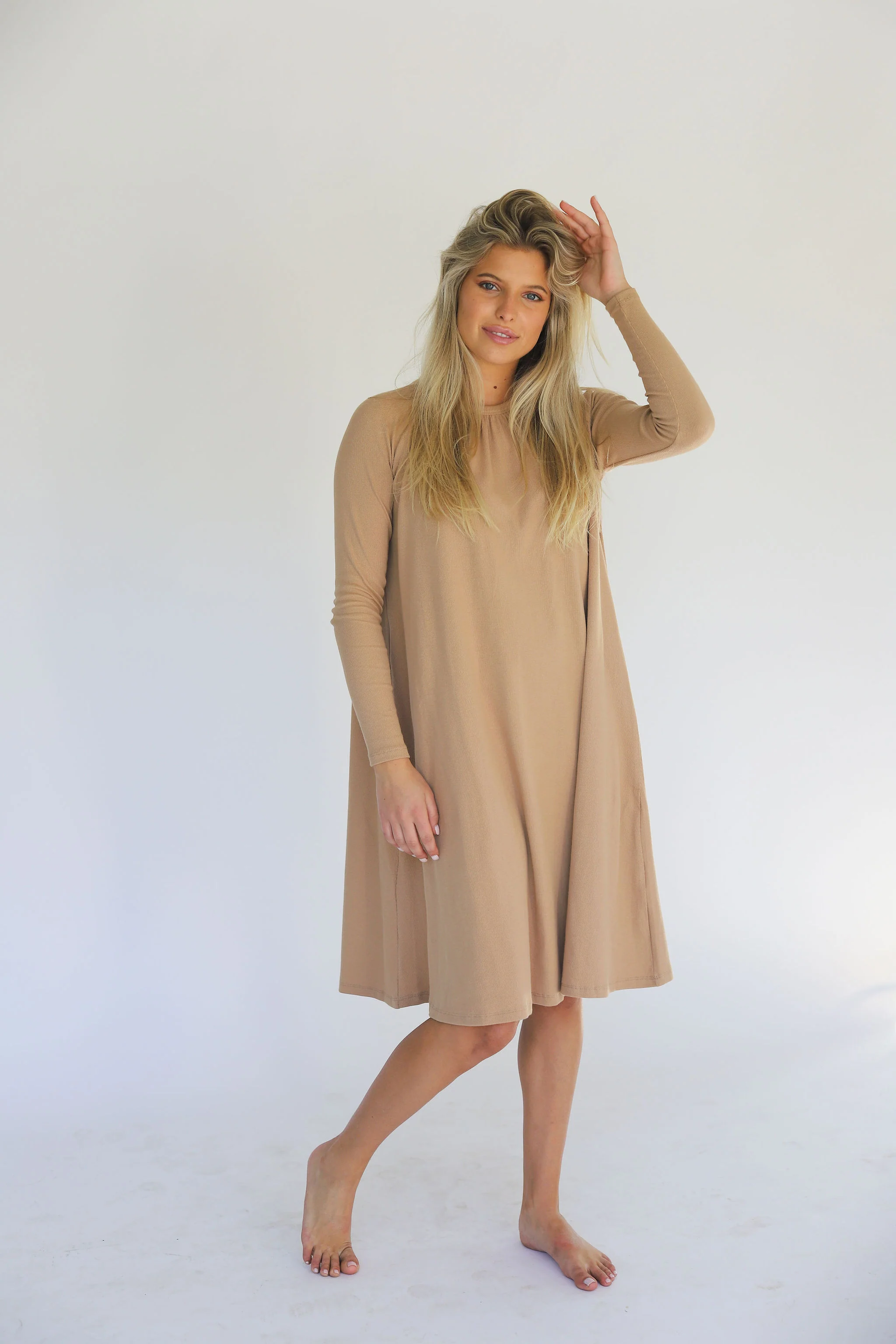 Ana Ribbed Dress (Short) - Image 8
