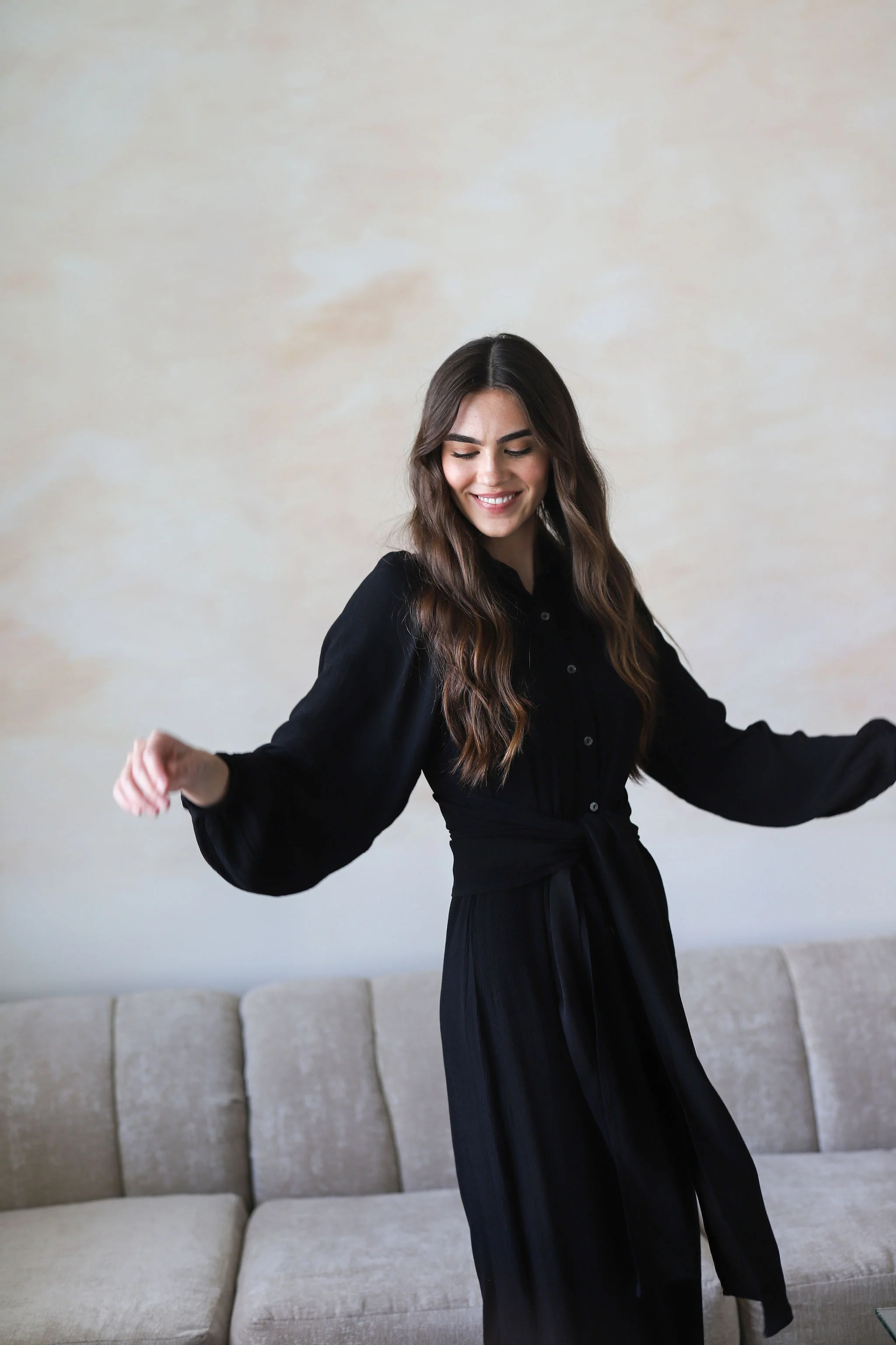 Black Kiara Dress - Image 3