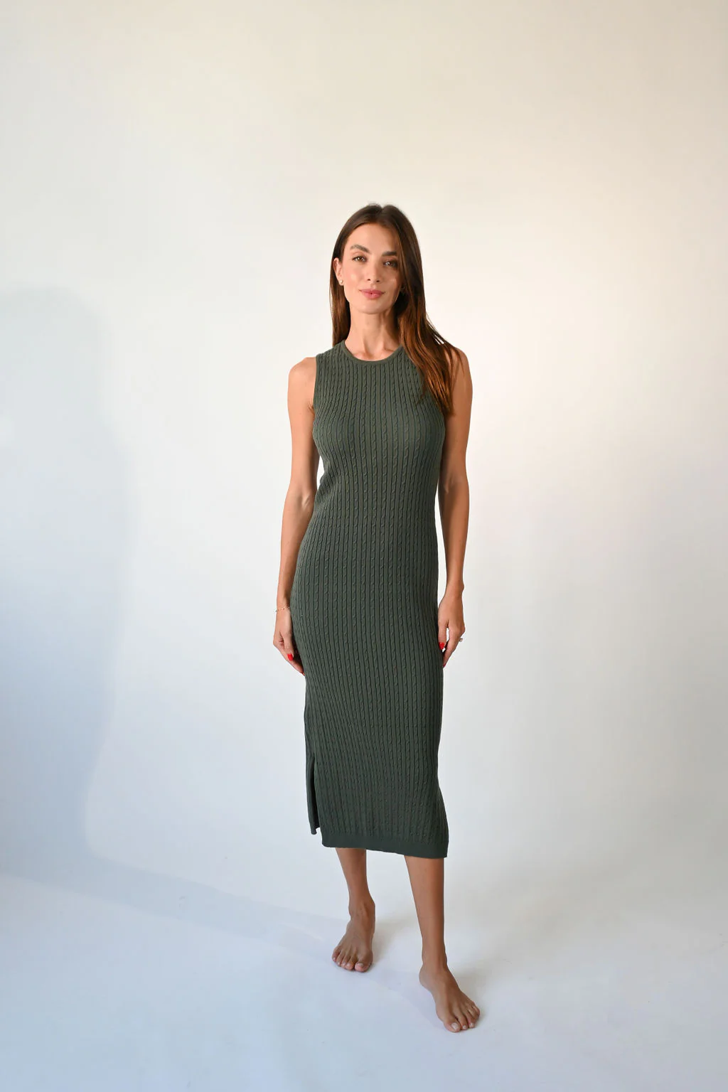 Cable Knit Jumper Dress - Image 4