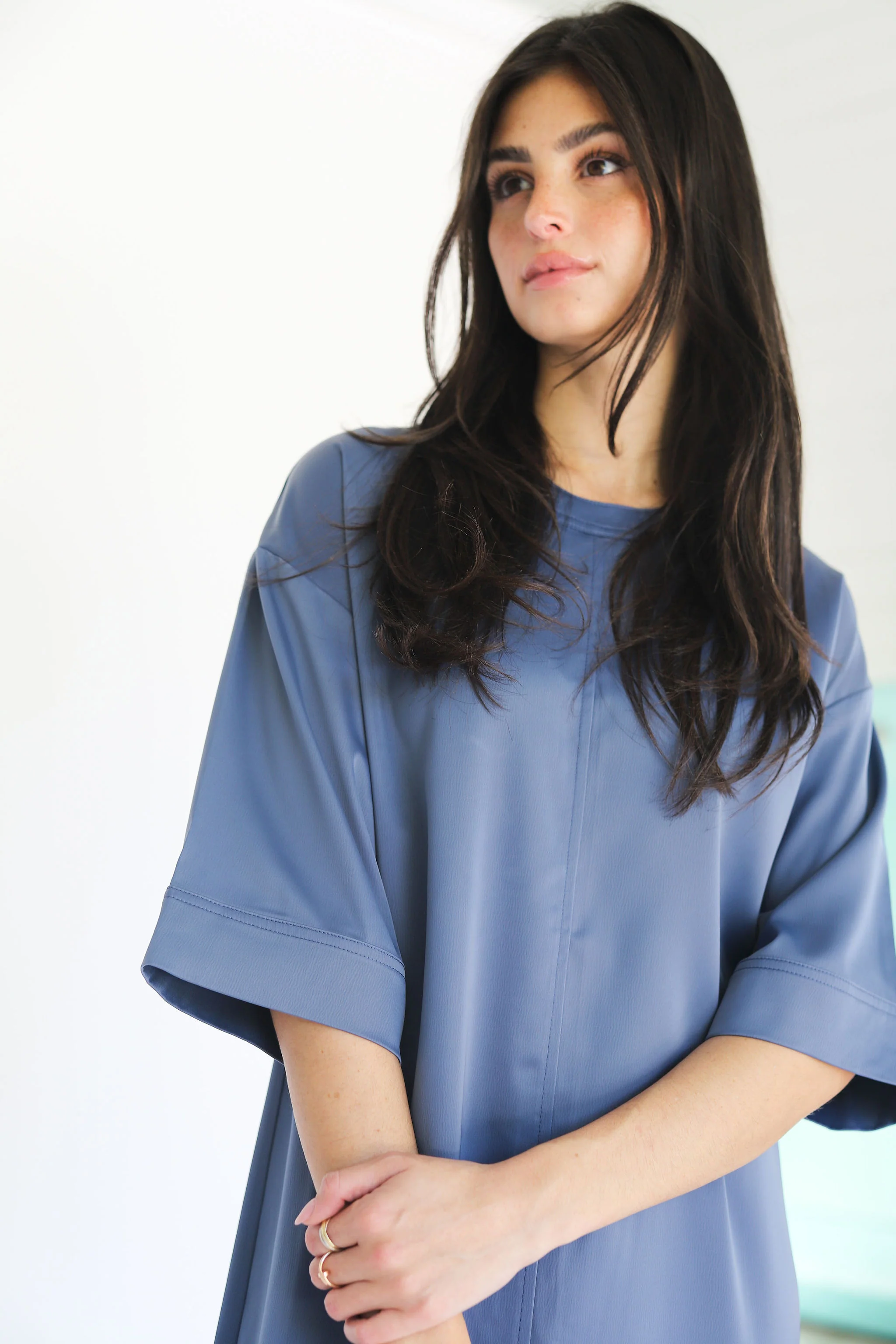 Fay Satin Dress - Image 3