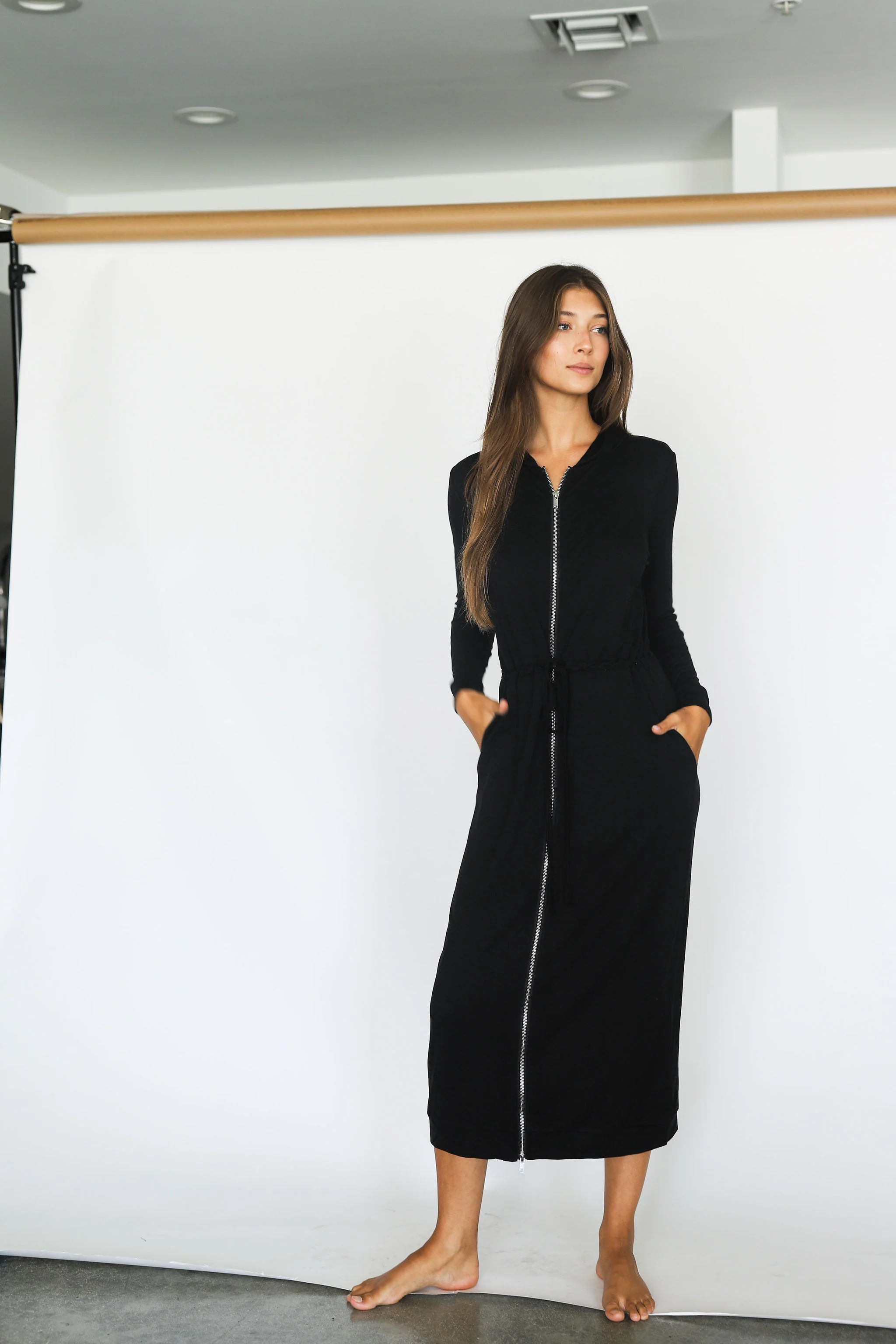 Maxi Hoodie Dress - Image 3