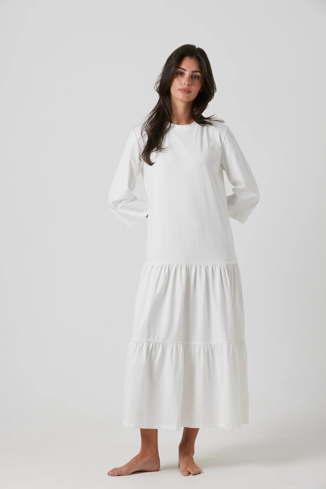 Tiered T-Shirt Dress - Image 2