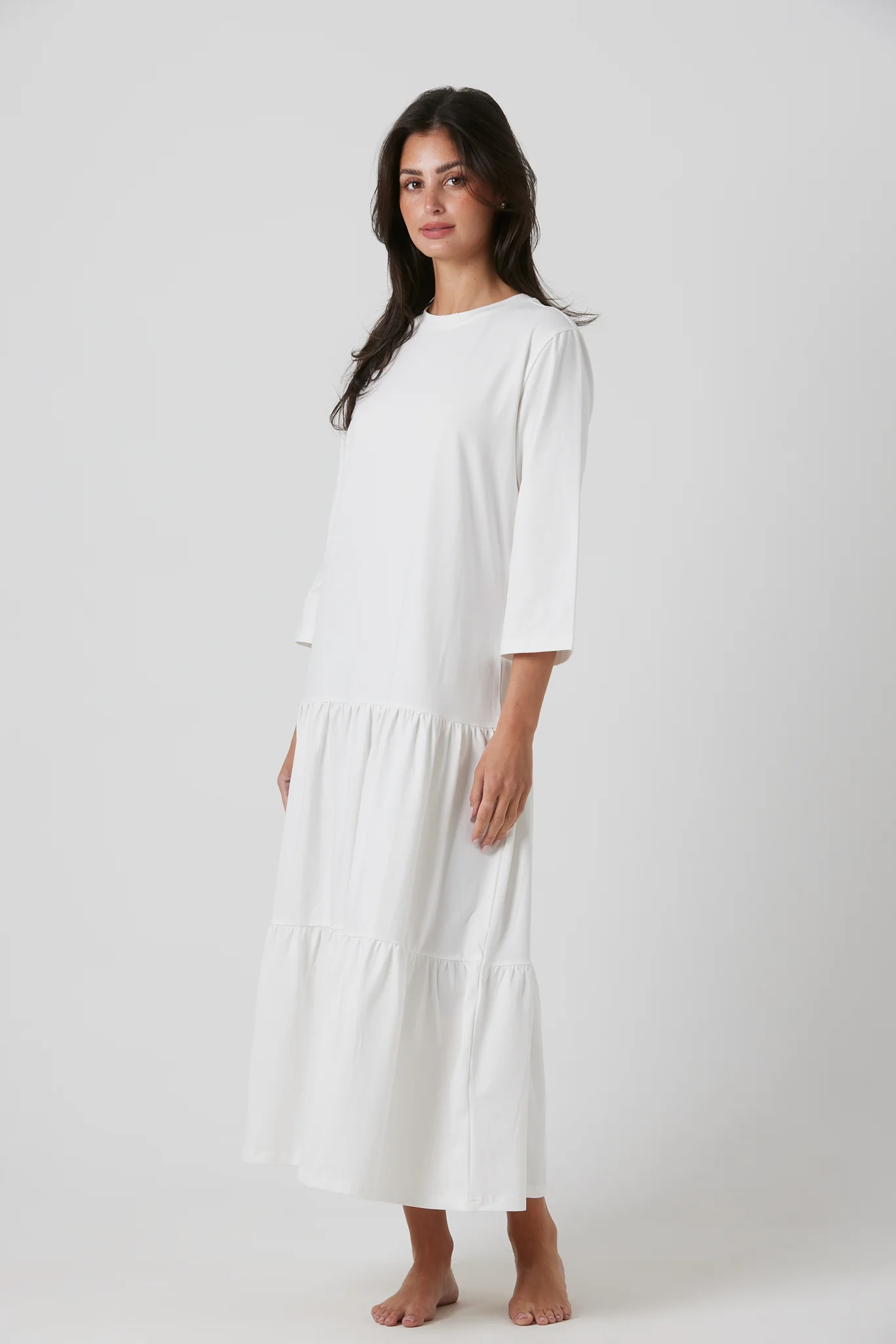 Tiered T-Shirt Dress - Image 3