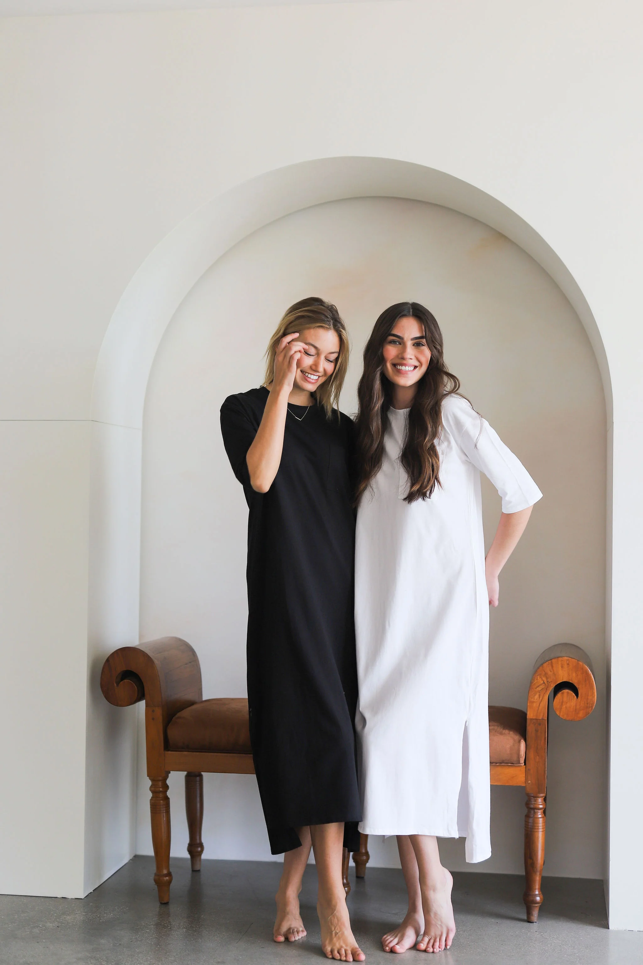 White T-Shirt Midi Dress - Image 3